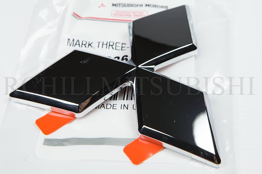 MN169368 EMBLEM MITSUBISHI GENUINE OEM FACTORY ORIGINAL MN169368 EMBLEM MITSUBISHI GENUINE OEM FACTORY ORIGINAL